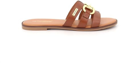 Les Tropeziennes par M. Belarbi Femme HAMIA Chaussures Ville Mule et Sabot, Tan, 36
