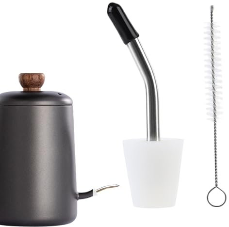 Bec Verseur Pour Cafetière - Buse Conique Résistante à la Chaleur pour Versement Précis - Accessoires de Théière Adaptables pour Eau, Chocolat Chaud, Thé et Boissons Diverses
