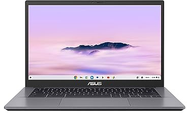 ASUS Chromebook Plus 14 CX3402CVA | 14.0 Full HD Screen | Intel Core 3 100U | 8GB LPDDR5 RAM | 128GB UFS | Chrome OS