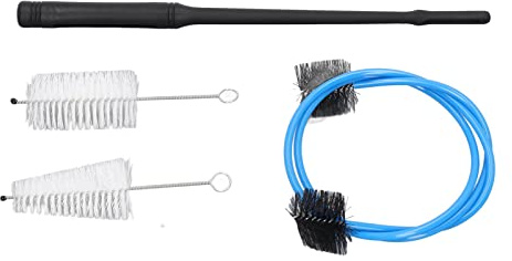 Asta di pulizia per tromba, kit di pulizia per tromba in 4 pezzi Sostituzione portatile Facile da usare Flessibile Migliore suono del clacson per la manutenzione
