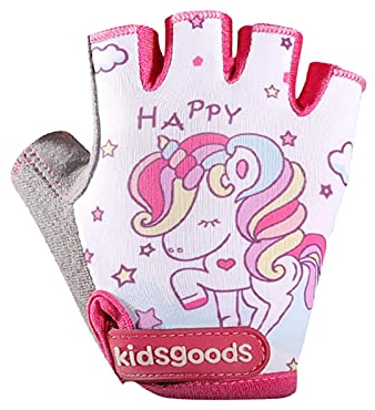 Limitoll Kletterhandschuhe für Kinder - rutschfeste Halbfinger-Handschuhe für Kinder mit Aufdruck - Bedruckte Sport-Anti-Rutsch-Handschuhe Outdoor-Rollschuh-Sporthandschuhe für Jungen und Mädchen