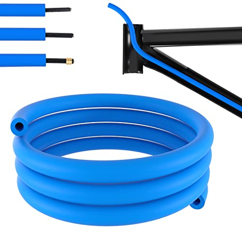 CYCEARTH 1,5 m/6 mm para cuadro de bicicleta, carcasa interior, amortiguador de espuma, manguito de manguera, cable de bicicleta, freno, manguera hidráulica