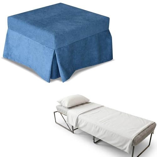 Kaysa Pouf Letto Pieghevole Reverso Materasso Waterfoam 11cm Ortopedico