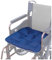 HUTRADE Rollstuhl Anti-Dekubitus Kissen, 3D Dekompressions Sitzkissen 47X47X6CM Steißbein Rollstuhlsitzkissen Abwaschbares Druckentlastungspolster - Steißbeinentlastung