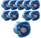 Lot de 10 boîtes encastrement No Air Multimat 67x 50mm - Bleu - Blm