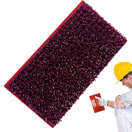 Pennello Stippling | Pennello da soffitto stippio stipling strumento manuale | Rettangolare antiscivolo manico utensili manuali pulizia fai da te per gli appassionati di microcemento colore