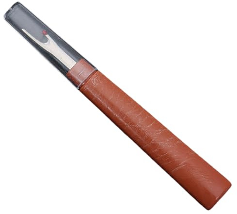 Descosedor - Cortador de Tela, Recogedor de Hilos con Veteado de Madera | Accesorio de Costura para Punto de Cruz con Mango Ergonómico, Accesorio para Manualidades Caseras Ideal para Madres y Esposas