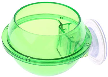 Comedero para reptiles con ventosa antiescape, cuenco de comida para tortugas, serpientes, iguana, suministros para mascotas, anfibios, tortugas sanitarias para gatos