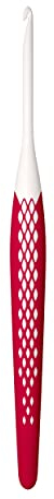 Prym, rot 218484 Woll-Häkelnadel Ergonomics, 3,50 mm, Kunststoff, 3,5 mm | 16 cm