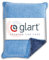Glart 44MS Auto Mikrofaser Scheiben Schwamm Autopflege, blau/grau, aus Mikrofasertuch Material, Trockentuch gegen beschlagene Windschutzscheibe