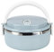 Thermal Lunch Box, Stainless Steel Blue Thermal Insulated Box Rice Noddles Lunch Snack bowl Food Container Reusable Insulated Food Container Soup Flask, Hot Food dinner bowl for School Office Picnic