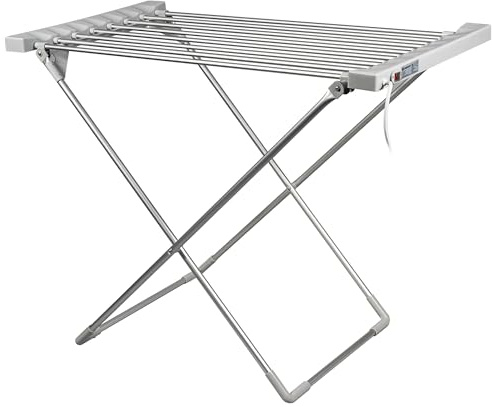 Daewoo Compact Foldable Heated Clothes Airer-10KG Maximum Load