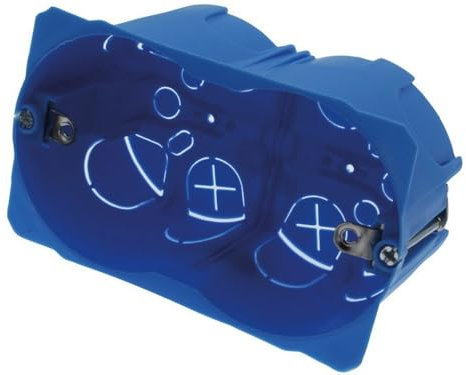 12PZ CASSETTA DA INCASSO 3 POSTI IP20 PER PARETE IN CARTONGESSO