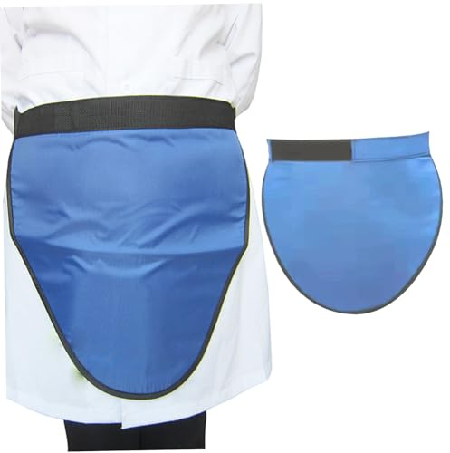 MOUNTTU Lead Apron, 0.5mmpb X-ray Protection Lead Half Apron, 17.72x17.72 Inch Safety Waterproof Protective Covers for Xray Techs Aprons for Xray Techs for X-Rays Waterproof