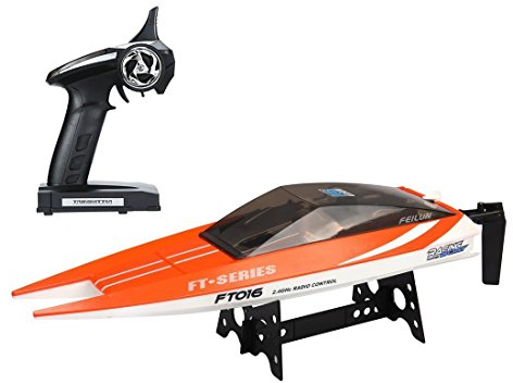 SOWOFA 18.9” FT016 Bateau télécommandé Bateau Grand Bateau Rapide de Course 30 km/h Fonction de contrôle Complet pour garçons Adultes