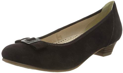 Hirschkogel Damen 3004550 Ballerinas, d.braun