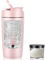 Botella Coctelera de Proteínas Eléctrica 650ML, Automática Shaker Bottle para Batidos de Proteínas y de Sustitución con Recargable USB y Recipiente de Polvo Integrado para Deportes, Fitness