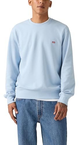 Levi's Herr The Original Hm Crew Sweatshirt, Chambray Blue, M