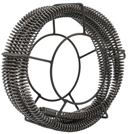 ieLsngai Fjäderspiral, rörrengöringsspiraler, set, 7 m, Ø spiral, 22 mm, industriella rörrengöringsspiraler, för rörrengöringsmaskin, rörrensare, rörrengöringsmaskin, avloppsrensare