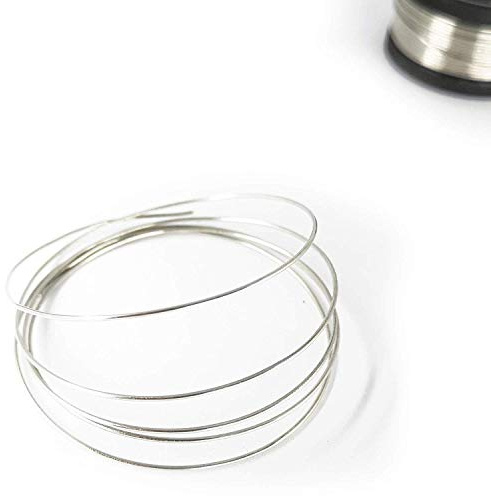 VIABLUE 1 m stagno per saldatura argento 4% fine contenuto argento Ø 1,0 mm per bassa resistenza di trasmissione per cavi audio/video