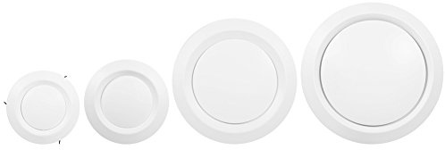 4 Storlekar Takspridare Avgasmatningsventil Luftventil Justerbar Luftventilation Ventilationsslangkåpa, Luftventilsgrillkåpa, Galler och Ventilationsventiler VVS(75mm)