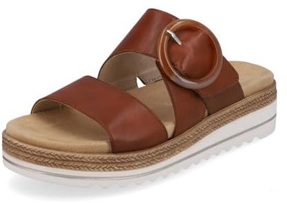 Remonte Damen D0Q51 Sandale, Muskat/Muskat / 24, 38 EU