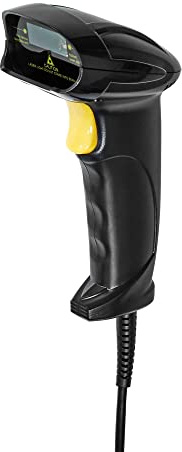 Nedis Barcodescanner | Laser | Kabelgebunden | 1D Linear | Stromversorgung über USB | USB2.0