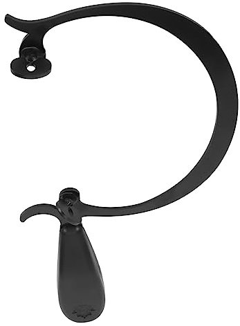 Marco de Sierra para Joyeros Ciciglow, Marco de Sierra de Calar Curvado de Aleación con Mango Negro Herramientas Artesanales para Decoración, Hobby, Procesamiento Artesanal, Joyerías