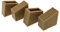 4 x Leiterschuh für Stehleitern für 60x22 mm Holm, Gummifüße Leiterfüße rutschfest