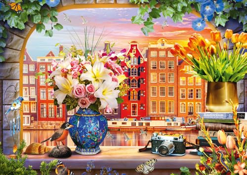 Schmidt | Sojourn in Amsterdam (1,000 Pieces) | Jigsaw Puzzle | Ages 14+ | 1+ Players