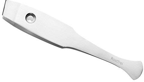 Schwertkrone Pinze da Cucina in Acciaio Inox Spazzolato, Antiruggine - Pinzetta Obliqua per Rimuovere Spine di Pesce