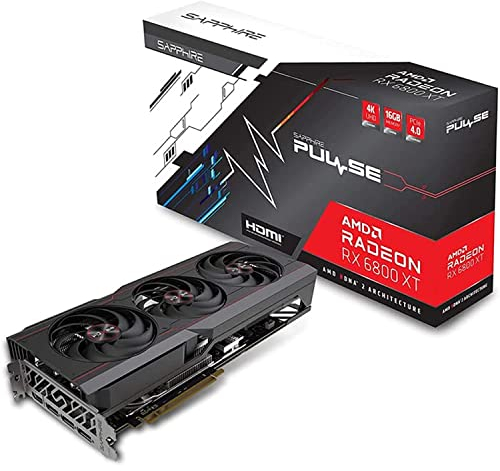 Sapphire Pulse Radeon RX 6800 XT Gaming OC 16GB GDDR6 HDMI/Triple DP 11304-03-20G