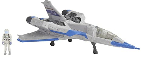 Buzz Lightyear Disney Pixar Lightyear Hyperspeed Series XL-01 Spaceship & Buzz Lightyear Figure, 7 Inch Long Vehicle & 1.25 Inch Figure, Toy 4 Years & Up, HHJ94