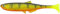 LMAB Bleak Shad 6 cm, 9 cm, 12 cm, 15 cm, 18 cm KÖFI - Gummifisch Angelköder - Gummiköder für: Zander, Barsch, Hecht & Forelle - Zanderköder Hechtköder - Kunstköder (18 cm, Natural Perch)