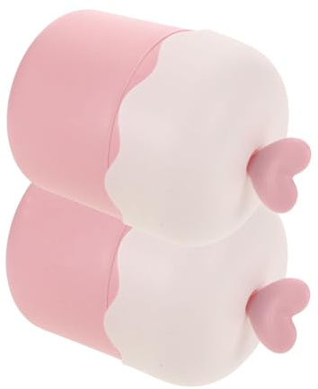 VICASKY Lot de 2 Gobelets Doseurs Mousse Nettoyante Visage Portable 120 Ml Couleur Rose Machine à Bulles Visage pour Voyage