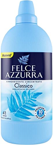 6x Felce Azzurra - Weichspüler-Konzentrat, Unverwechselbarer Duft 45 Waschgänge – 900 ml + Italian Gourmet polpa 400g
