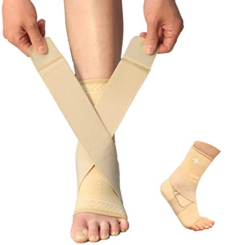 ABIRAM Tutore per caviglia (coppia), supporto per arco, poggiapiedi, tendinite, fascite plantare