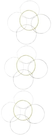 ifundom 15stücke Teiliges Hochwertige Banjo-saiten Saiter-banjo Langlebige Und Leicht Austauschbare Instrumentenzubehörteile Für Musiker Und Liebhaber Von Saiteninstrumenten