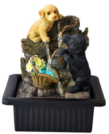 Cheeky Chappies Water Fountain Beautifully Crafted With LED Lights