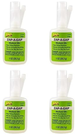 ZAP A Gap PT02 Medium Strong Model Hobby CA+ Glue 1oz - 5525642 - FOUR PACK