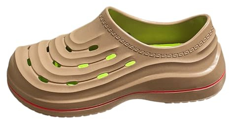 Sabots Homme Clogs Femme Unisexe Chaussures de Chef antidérapants Chaussures de Travail Semelle Souple Respirante Pas fatigante. Portez des Sandales de Conduite de Plage sur Les Pantoufles extérieure