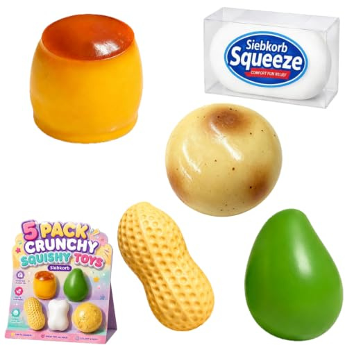 Babuman Krispig citron squishy, färgskiftande citron stressboll, långsamt stigande knaprig kameleont squishy för stresslindring, texturerad sensorisk boll för ångesthantering festgåvor