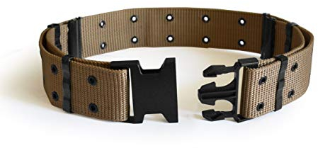 UltraKey Taktische Gürtel, Taktischer Gürtel, einstellbarer militärischer schwerer Rettungsgürtel mit militärischem taktischem Stil. Es ist geeignet für Outdoor-Sport, Camping, Jagd, usw Braun