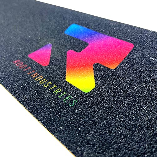 Root Industries Cinta de agarre para patinete de acrobacias I Kids I Tret I Roller I antideslizante I Lubricante Papel I + pegatina Fantic26 (arco iris)