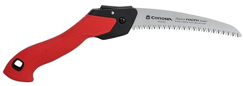 Corona Tools RazorTOOTH Folding Pruning Saw – 7-Inch Tree & Branch Cutting Hand Saw for Gardening, Landscaping & Yard Work, Fast-Cut Razor Tooth Blade