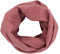 Turnanzug-GymStern Musselin Loop Schal Schlauchschal 100% feine Baumwolle 30x65 cm Damenhalstuch Halstuch Damen Frauen (Altrosa)