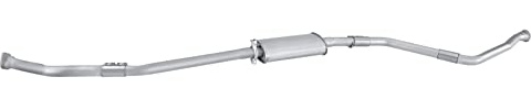 HELLA 8LB 366 021-461 Silencieux avant - Easy2Fit® Kit - avant - à deux pièces - Kit avec pièces d'assemblage - pour p.e. PEUGEOT 306