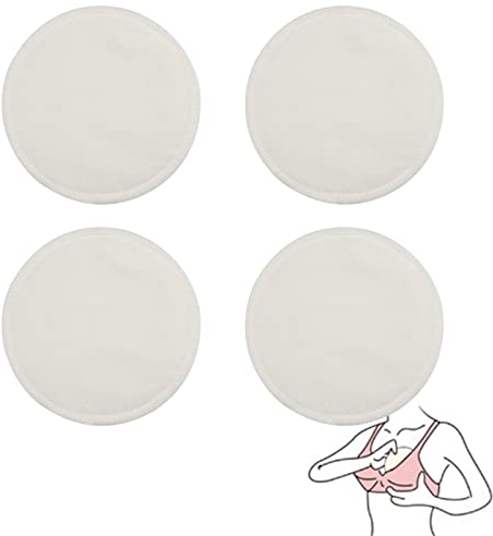 Bio Bambus Stilleinlagen,Waschbare Stilleinlagen,Stilleinlagen Waschbar,Wiederverwendbare Stilleinlagen für die Mutterschaft - Konturiert, Ultra-Saugstark, Auslaufsicher, Extra-Weich, Langlebig