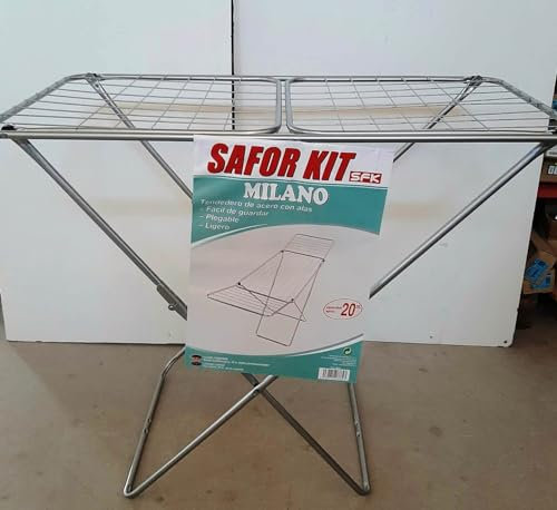 SAFOR KIT BRICOGOMEZ TENDEDERO ALAS Milano Gris Aluminio