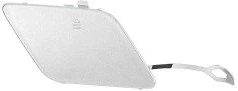 A ABSOPRO Copertura Gancio di Traino Anteriore per paraurti auto Copertura Gancio di Traino Tappo Tono Argento Adatto per Mercedes-Benz Classe C W204 2011-2014 No.A2048850426-1 pezzo